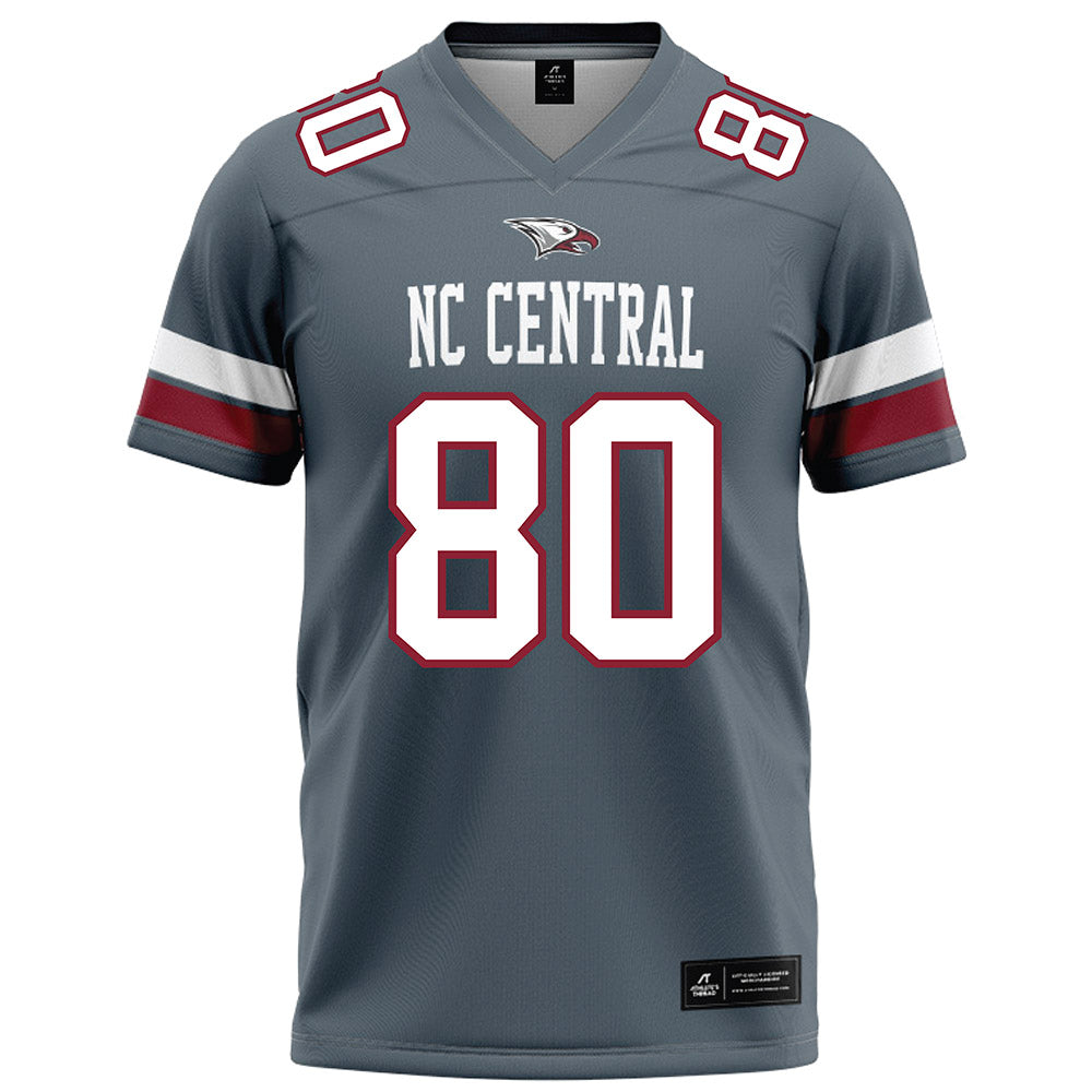 NCCU - NCAA Football : Gerald Lawton - Grey Football Jersey-0