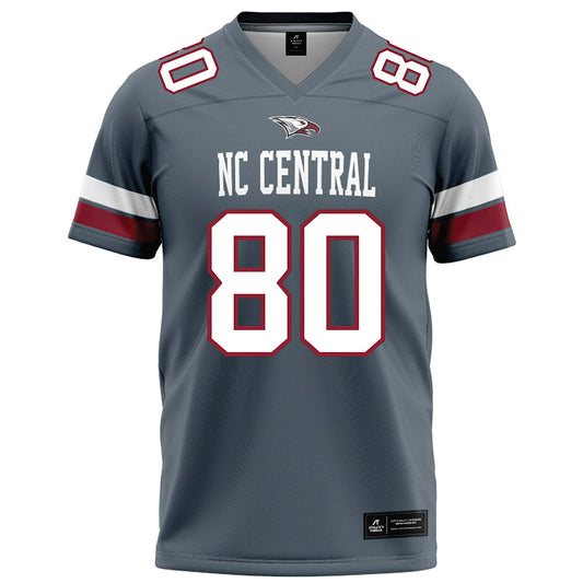 NCCU - NCAA Football : Gerald Lawton - Grey Football Jersey-0