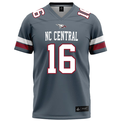 NCCU - NCAA Football : Zarion Walters - Grey Football Jersey-0