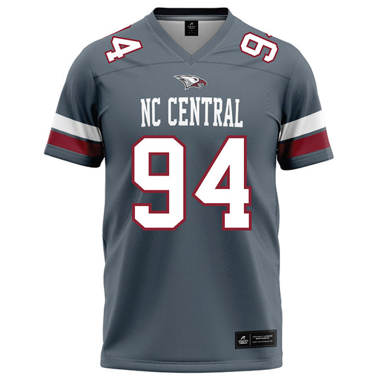 NCCU - NCAA Football : Gary Dorsey - Grey Football Jersey-0