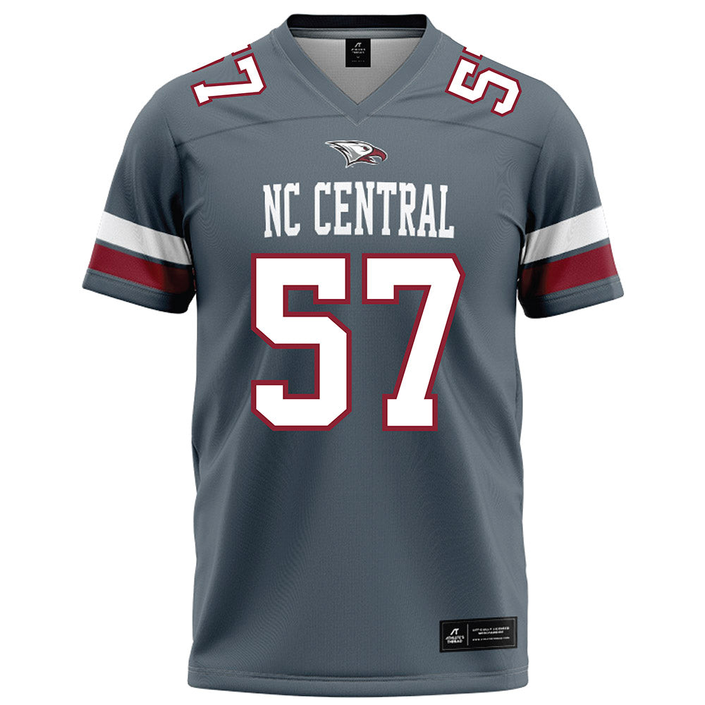 NCCU - NCAA Football : MJ Campbell - Grey Football Jersey-0