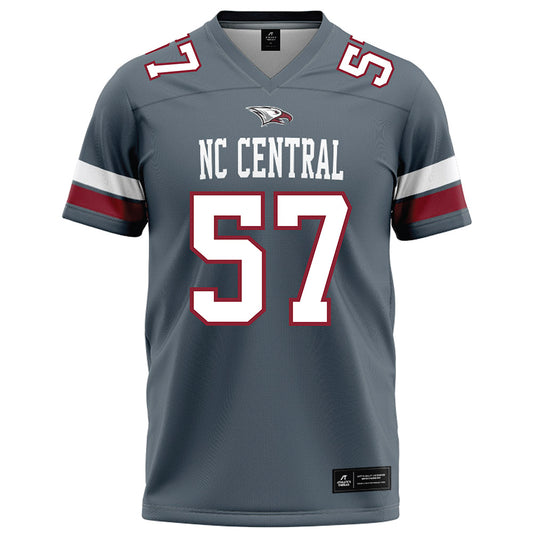 NCCU - NCAA Football : MJ Campbell - Grey Football Jersey-0