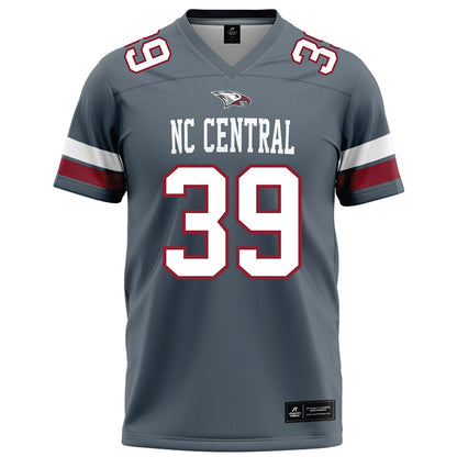 NCCU - NCAA Football : Rodney Lesane - Grey Football Jersey-0