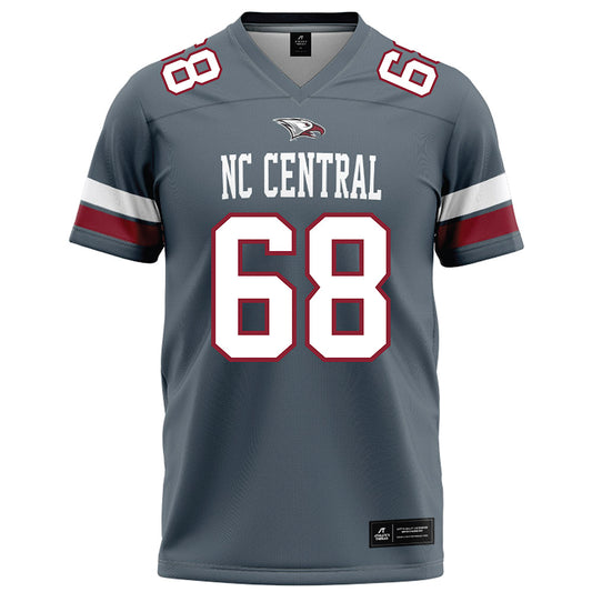 NCCU - NCAA Football : Anthony Prevalon - Grey Football Jersey-0
