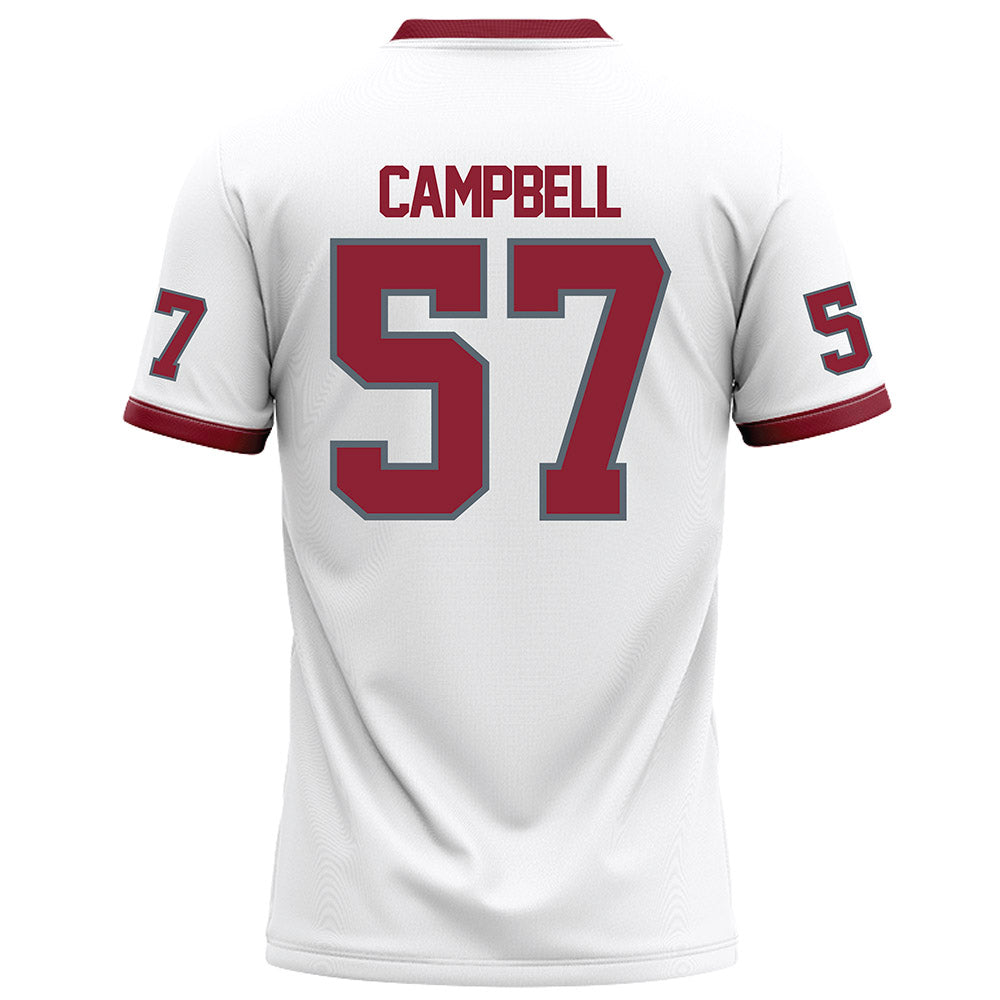 NCCU - NCAA Football : MJ Campbell - White Football Jersey-1