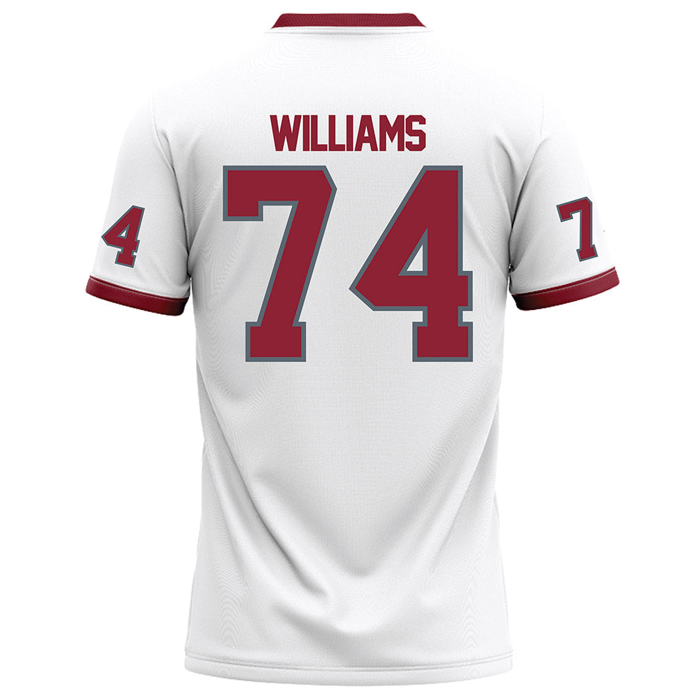 NCCU - NCAA Football : Kerwin Williams - White Football Jersey-1