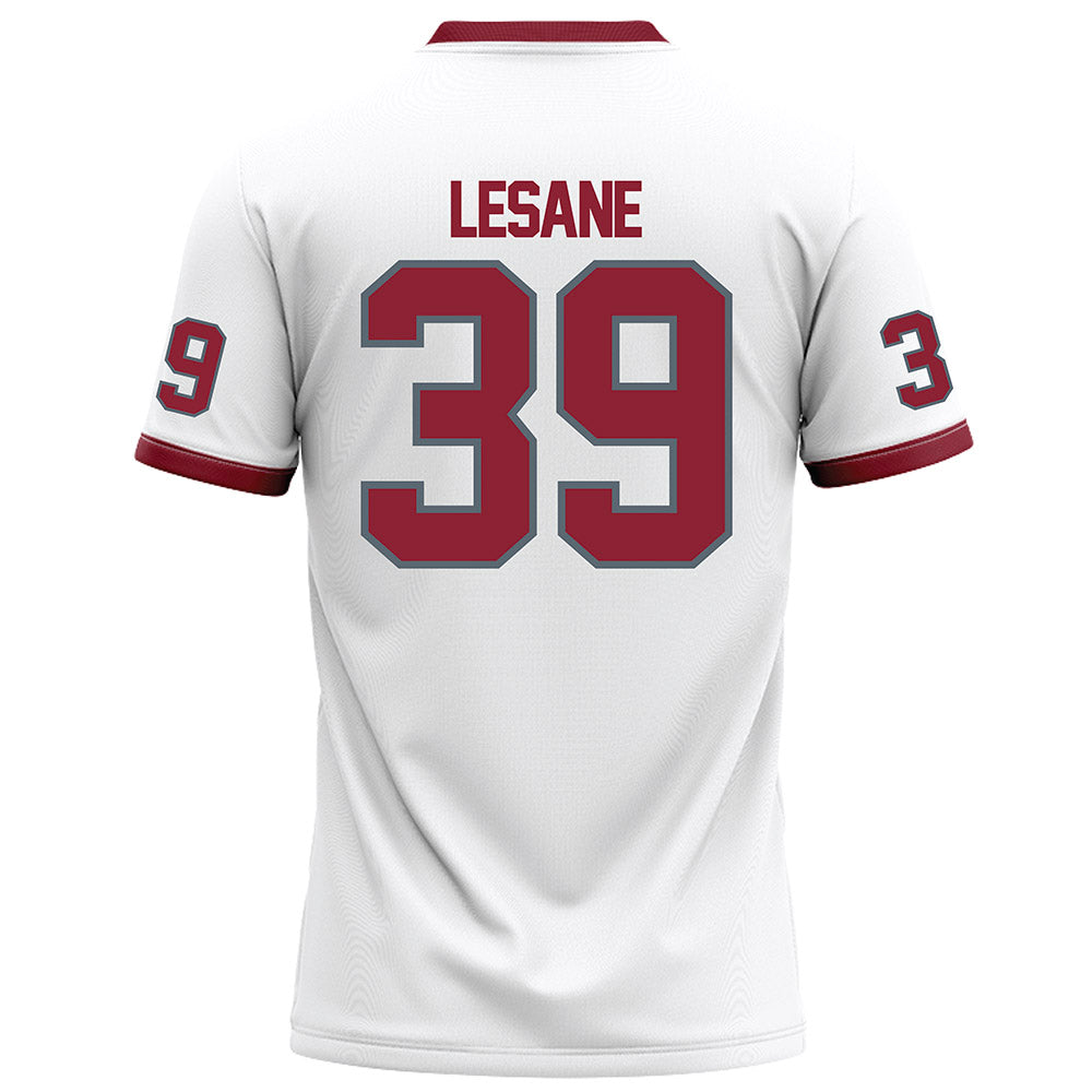 NCCU - NCAA Football : Rodney Lesane - White Football Jersey-1