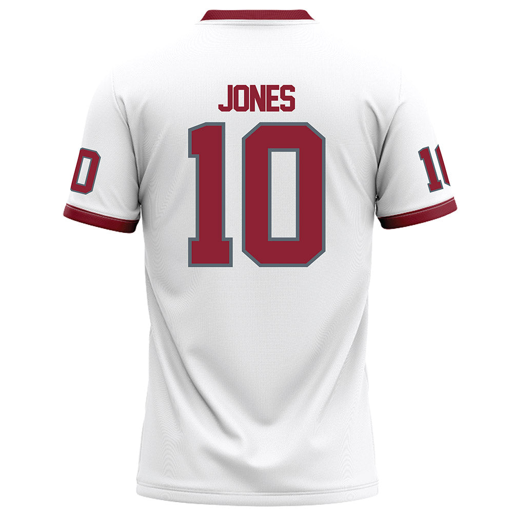 NCCU - NCAA Football : Joshua Jones - White Football Jersey-1