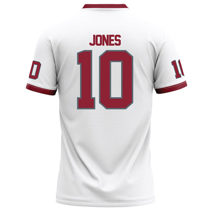 NCCU - NCAA Football : Joshua Jones - White Football Jersey-1
