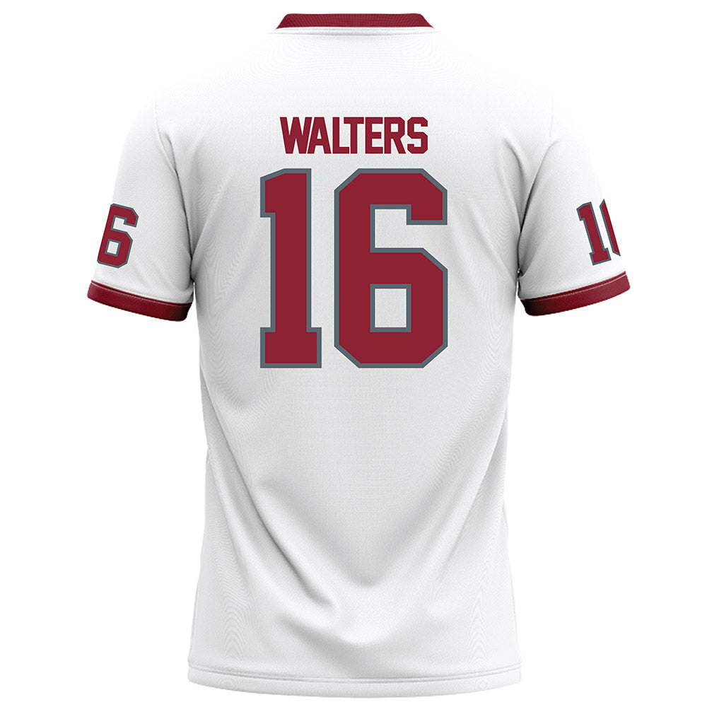 NCCU - NCAA Football : Zarion Walters - White Football Jersey-1