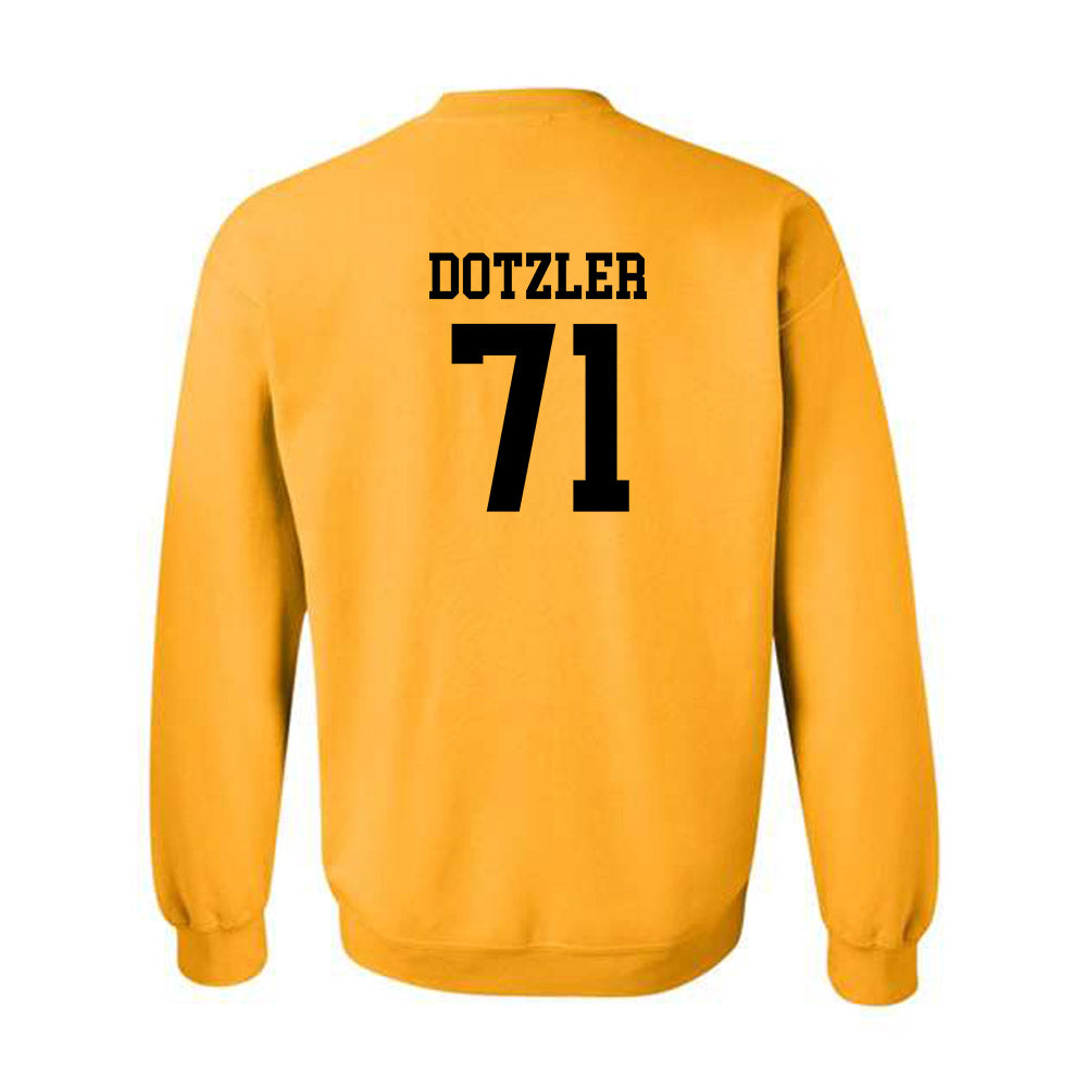 Iowa - NCAA Football : Jack Dotzler - Classic Shersey Crewneck Sweatshirt-1