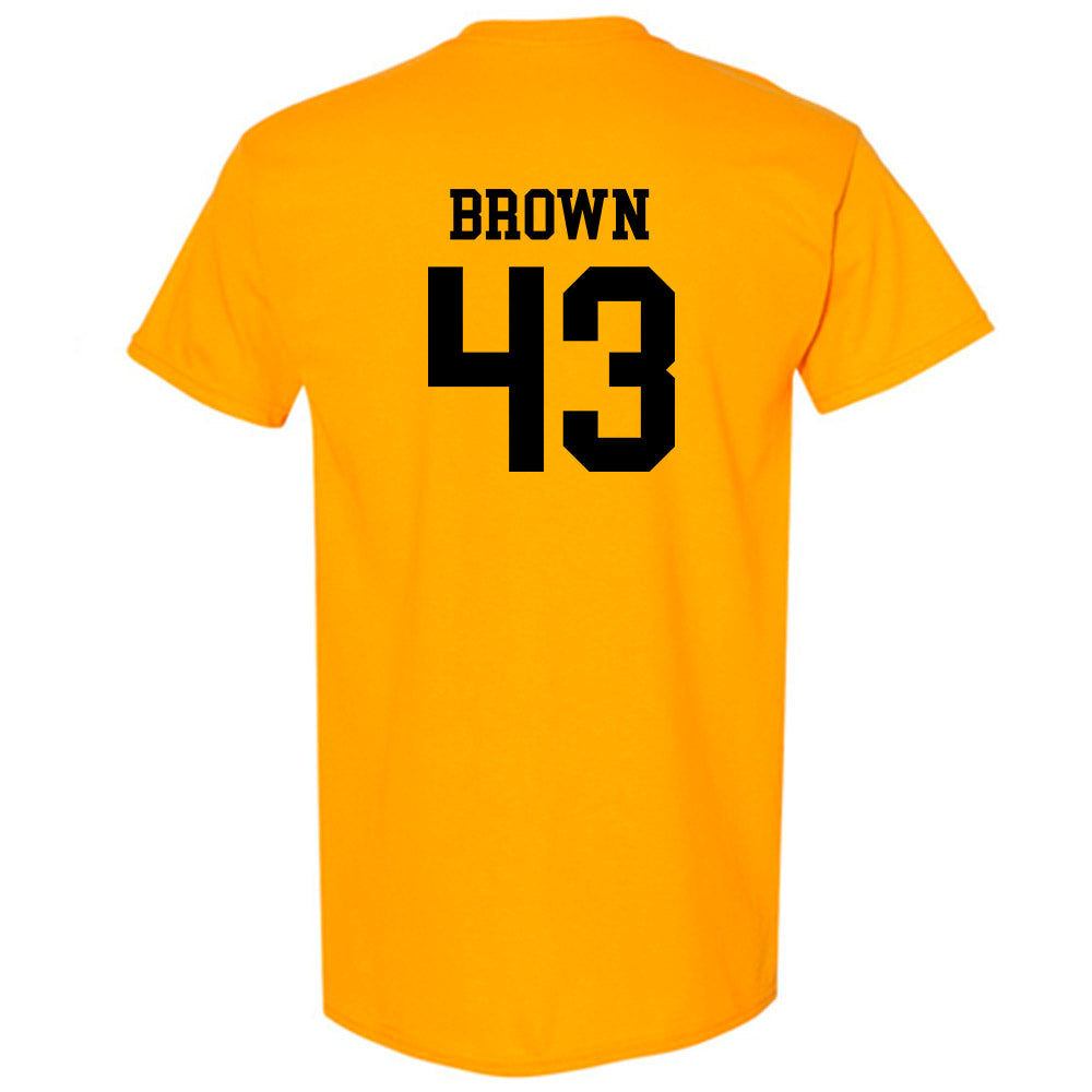 Iowa - NCAA Football : Kahmari Brown - Classic Shersey T-Shirt-1