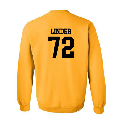 Iowa - NCAA Football : Owen Linder - Classic Shersey Crewneck Sweatshirt-1