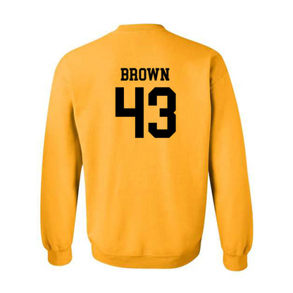 Iowa - NCAA Football : Kahmari Brown - Classic Shersey Crewneck Sweatshirt-1