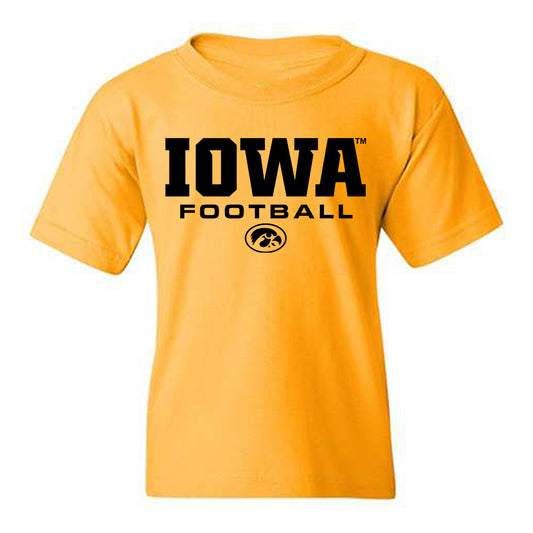 Iowa - NCAA Football : Julian Manson - Classic Shersey Youth T-Shirt-0