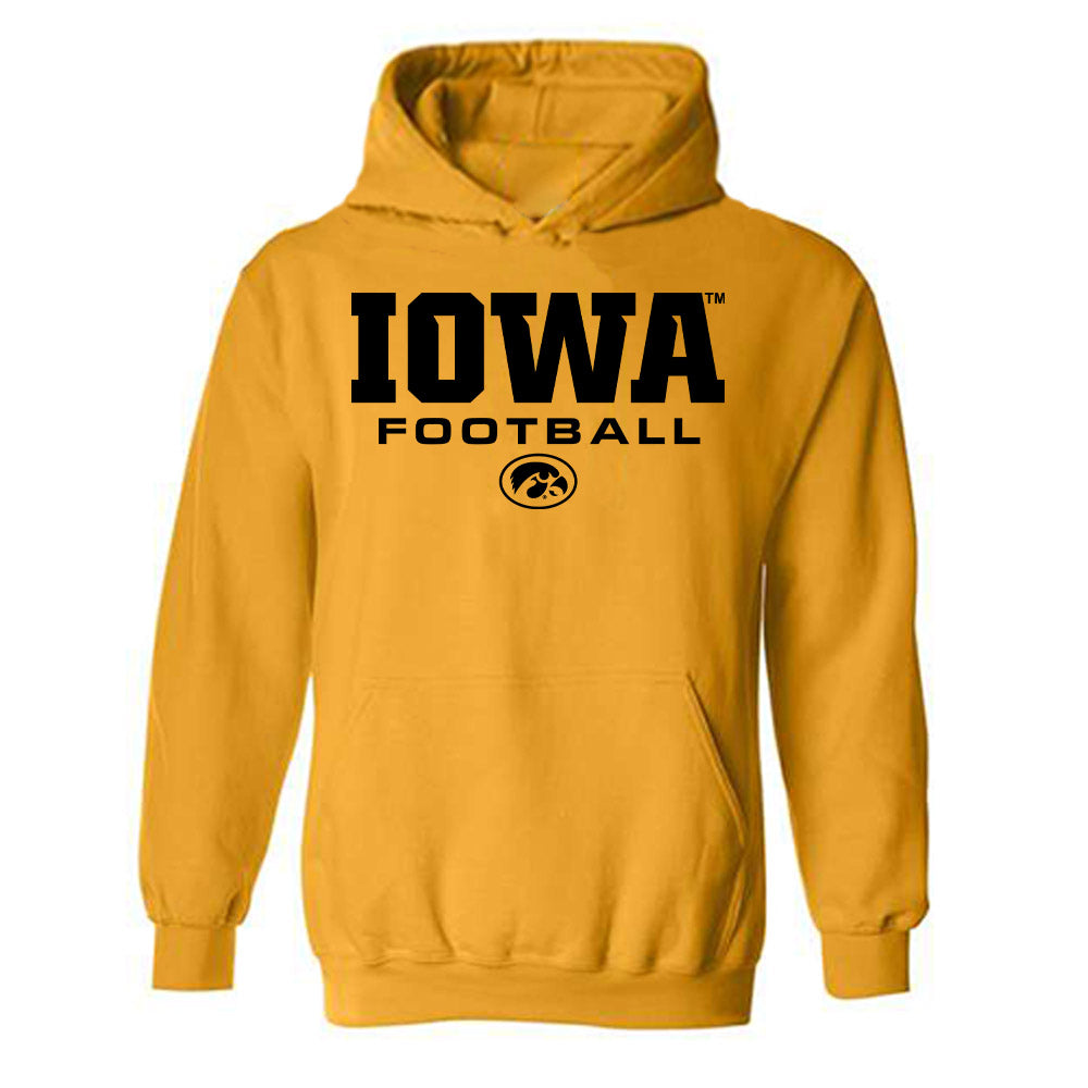 Iowa - NCAA Football : Bodey McCaslin - Classic Shersey Hooded Sweatshirt-0