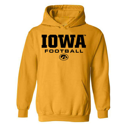 Iowa - NCAA Football : Bodey McCaslin - Classic Shersey Hooded Sweatshirt-0