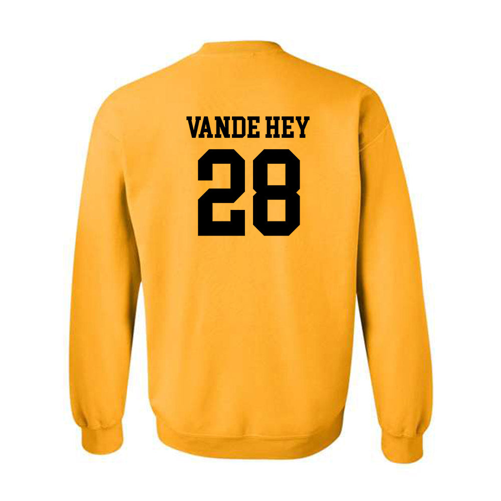 Iowa - NCAA Baseball : Trevor Vande Hey - Classic Shersey Crewneck Sweatshirt-1