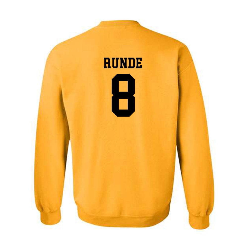 Iowa - NCAA Baseball : Logan Runde - Classic Shersey Crewneck Sweatshirt-1