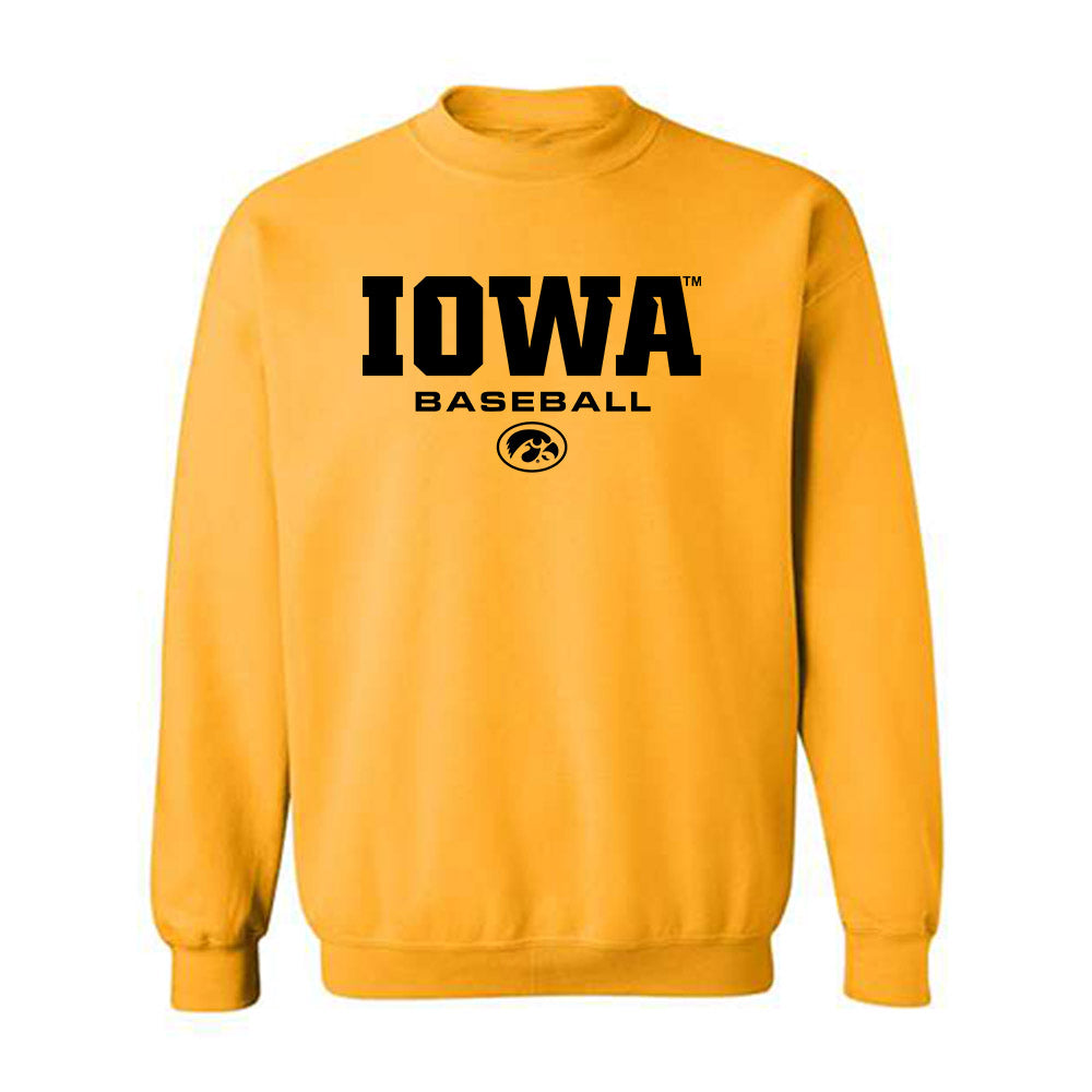 Iowa - NCAA Baseball : Caleb Wulf - Classic Shersey Crewneck Sweatshirt-0