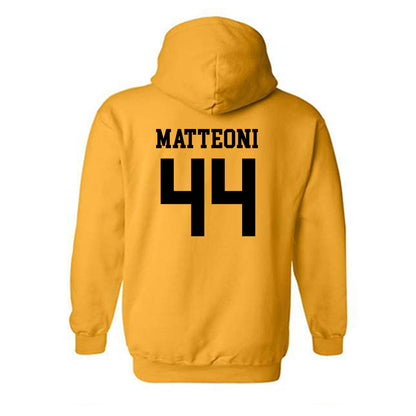 Iowa - NCAA Men's Basketball : Joey Matteoni - Classic Shersey Hooded Sweatshirt-1