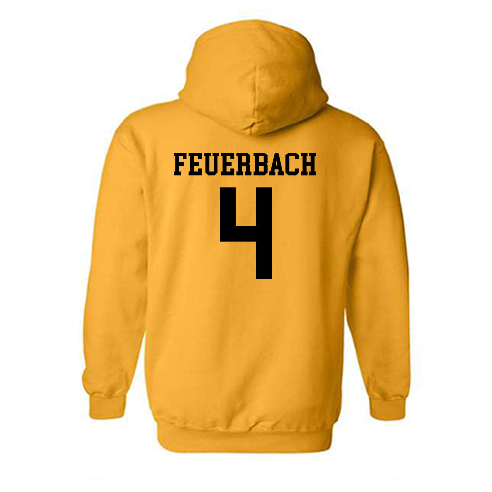 Iowa - NCAA Women's Basketball : Kylie Feuerbach - Classic Shersey Hooded Sweatshirt-1
