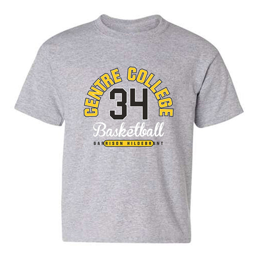 Centre College - NCAA Men's Basketball : Garrison Hildebrant - Classic Fashion Shersey Youth T-Shirt-0