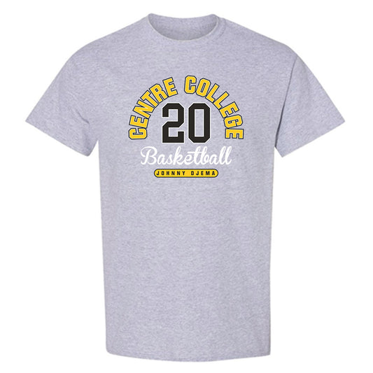 Centre College - NCAA Men's Basketball : Johnny Djema - Classic Fashion Shersey T-Shirt-0