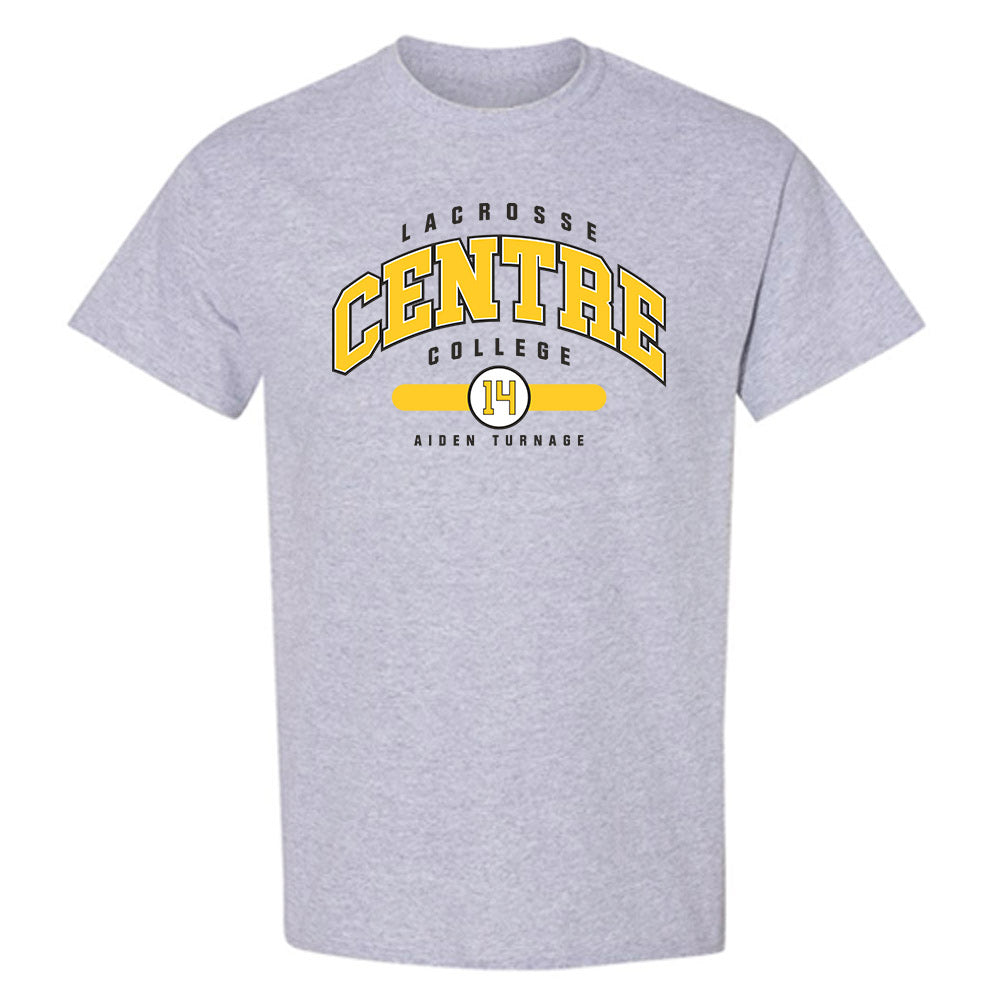 Centre College - NCAA Men's Lacrosse : Aiden Turnage - Classic Fashion Shersey T-Shirt-0