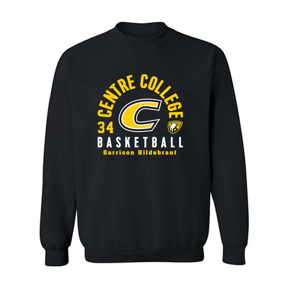 Centre College - NCAA Men's Basketball : Garrison Hildebrant - Classic Fashion Shersey Crewneck Sweatshirt-0
