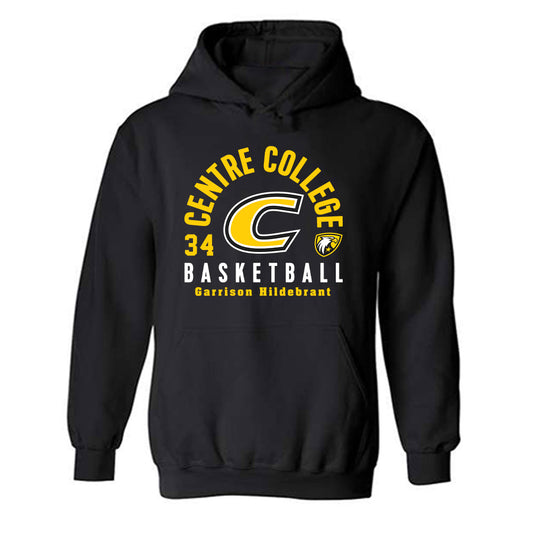 Centre College - NCAA Men's Basketball : Garrison Hildebrant - Classic Fashion Shersey Hooded Sweatshirt-0