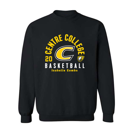 Centre College - NCAA Women's Basketball : Isabelle Combs - Classic Fashion Shersey Crewneck Sweatshirt-0