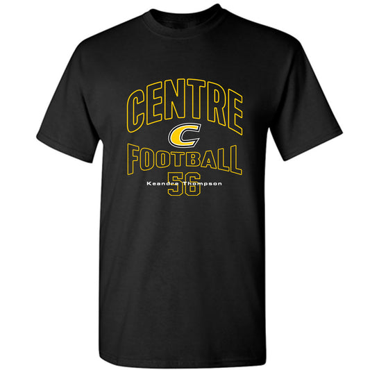 Centre College - NCAA Football : Keandre Thompson - Classic Fashion Shersey T-Shirt-0