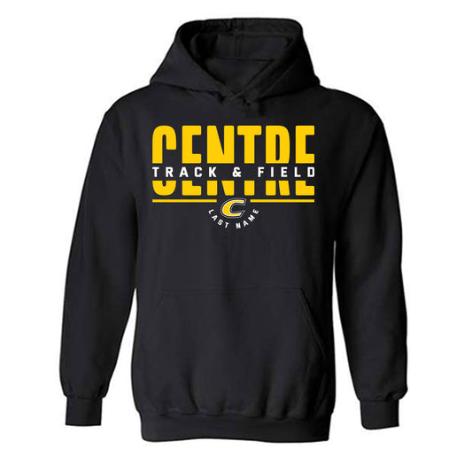 Centre College - NCAA Men's Track & Field : Tykeem Taul-Williams - Classic Fashion Shersey Hooded Sweatshirt-0