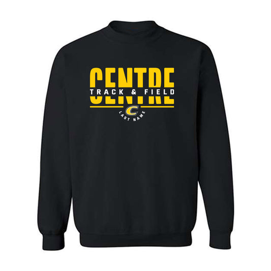 Centre College - NCAA Men's Track & Field : Tykeem Taul-Williams - Classic Fashion Shersey Crewneck Sweatshirt-0