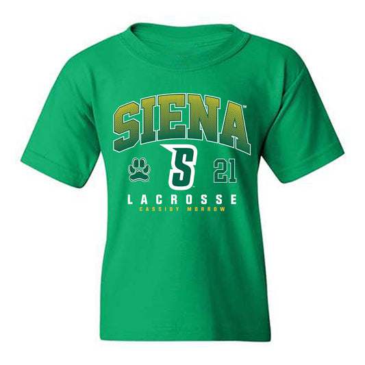 Siena - NCAA Women's Lacrosse : Cassidy Morrow - Classic Fashion Shersey Youth T-Shirt-0