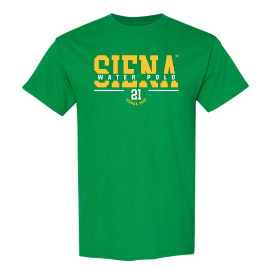 Siena - NCAA Women's Water Polo : Sienna Hoff - Classic Fashion Shersey T-Shirt-0