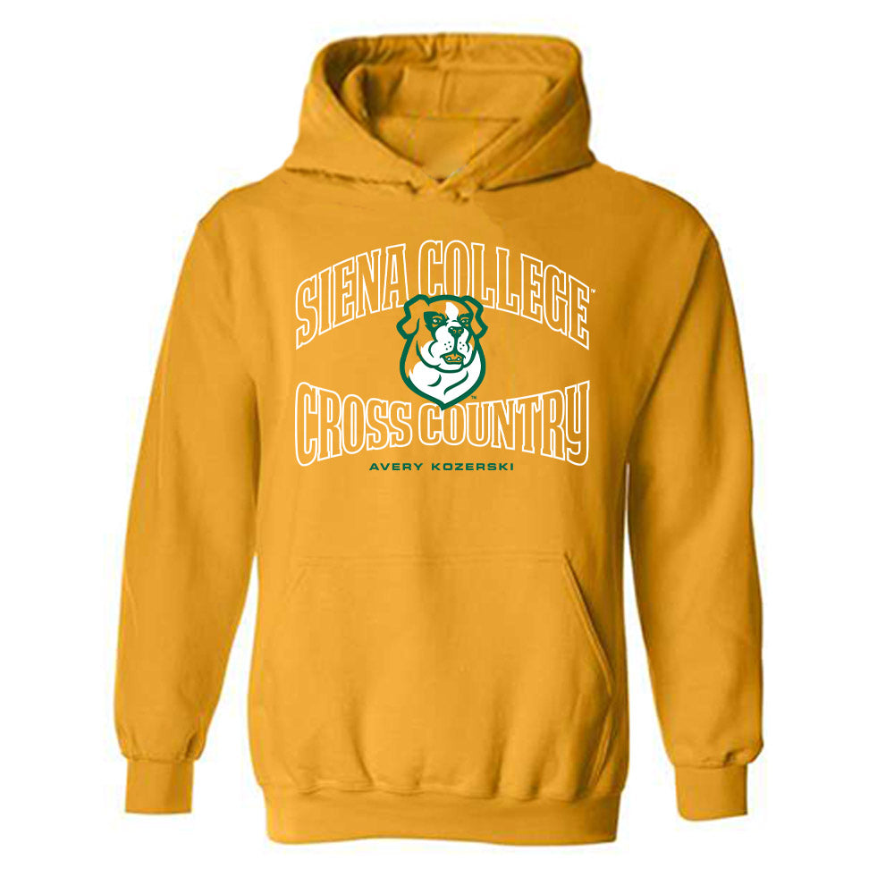 Siena - NCAA Women's Cross Country : Avery Kozerski - Classic Fashion Shersey Hooded Sweatshirt-0