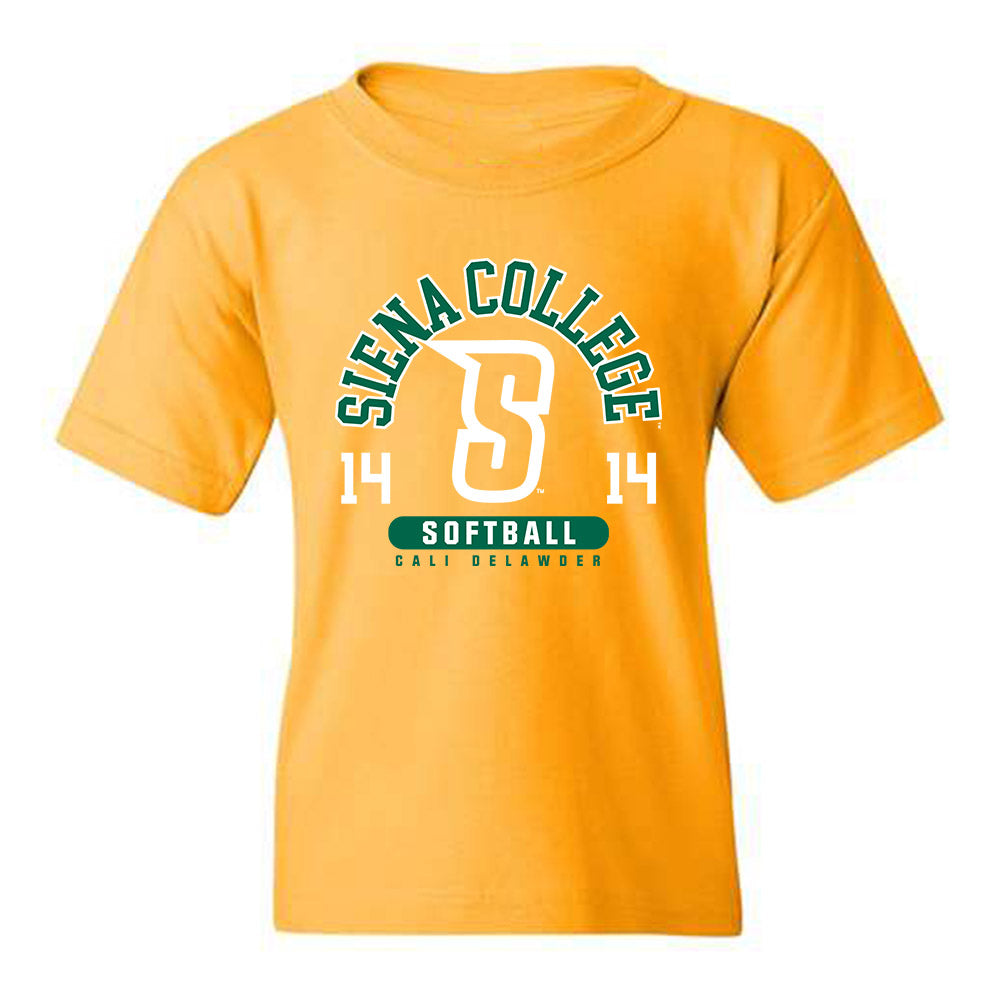 Siena - NCAA Softball : Cali DeLawder - Classic Fashion Shersey Youth T-Shirt