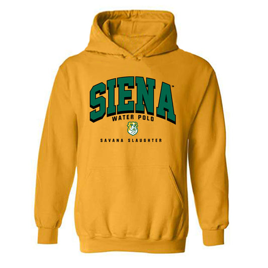 Siena - NCAA Women's Water Polo : Savana Slaughter - Classic Fashion Shersey Hooded Sweatshirt