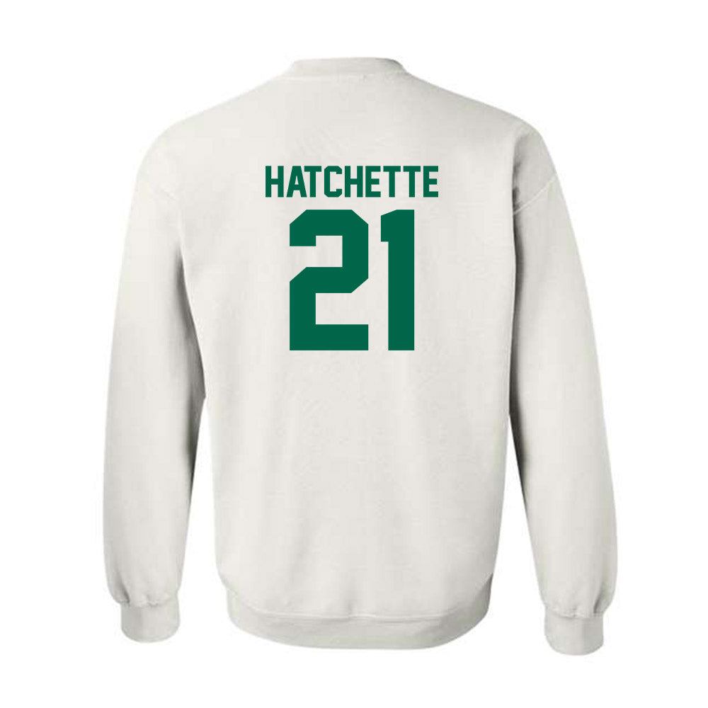 Siena - NCAA Women's Basketball : Myanna Hatchette - Classic Shersey Crewneck Sweatshirt-1