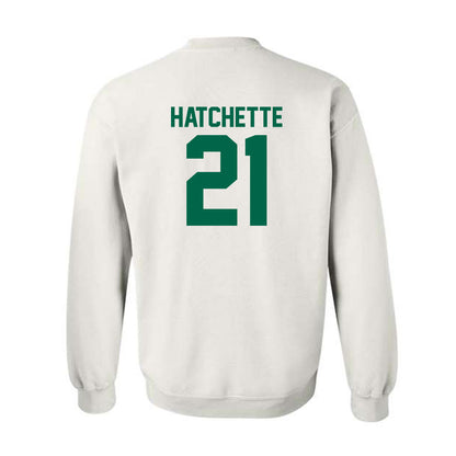 Siena - NCAA Women's Basketball : Myanna Hatchette - Classic Shersey Crewneck Sweatshirt-1