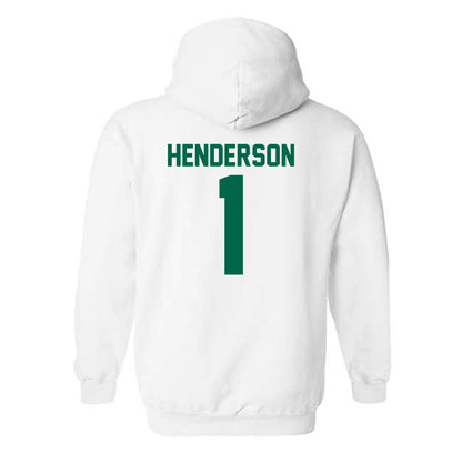Siena - NCAA Men's Basketball : Isaiah Henderson - Classic Shersey Hooded Sweatshirt-1
