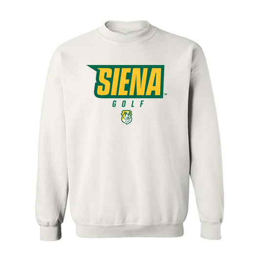 Siena - NCAA Men's Golf : KC Nickel - Classic Shersey Crewneck Sweatshirt-0