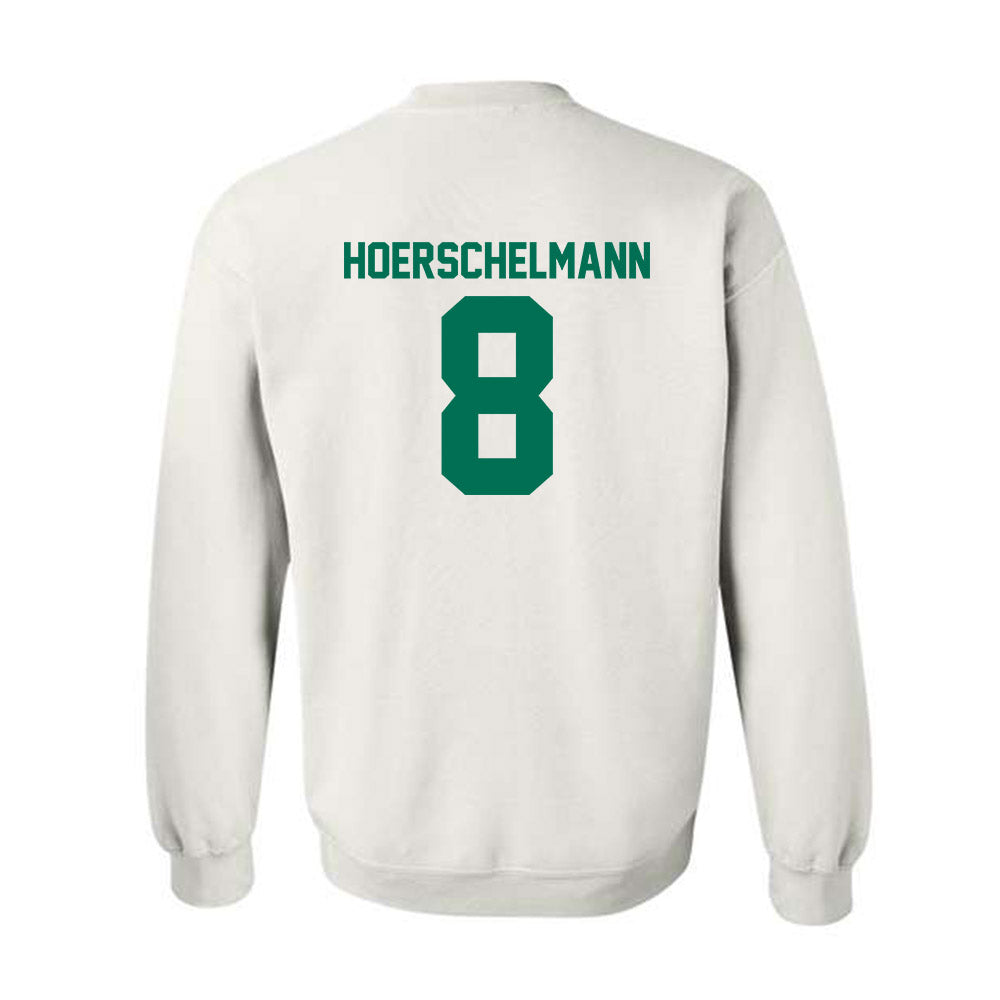 Siena - NCAA Men's Lacrosse : Hans Hoerschelmann - Classic Shersey Crewneck Sweatshirt-1