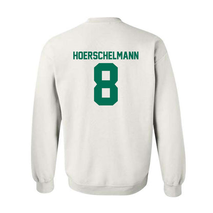 Siena - NCAA Men's Lacrosse : Hans Hoerschelmann - Classic Shersey Crewneck Sweatshirt-1