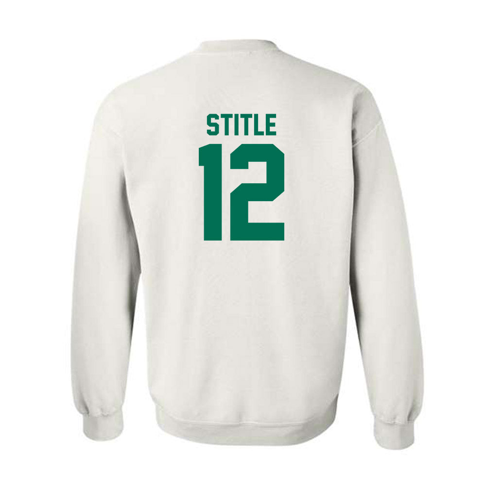 Siena - NCAA Men's Lacrosse : Ike Stitle - Classic Shersey Crewneck Sweatshirt-1