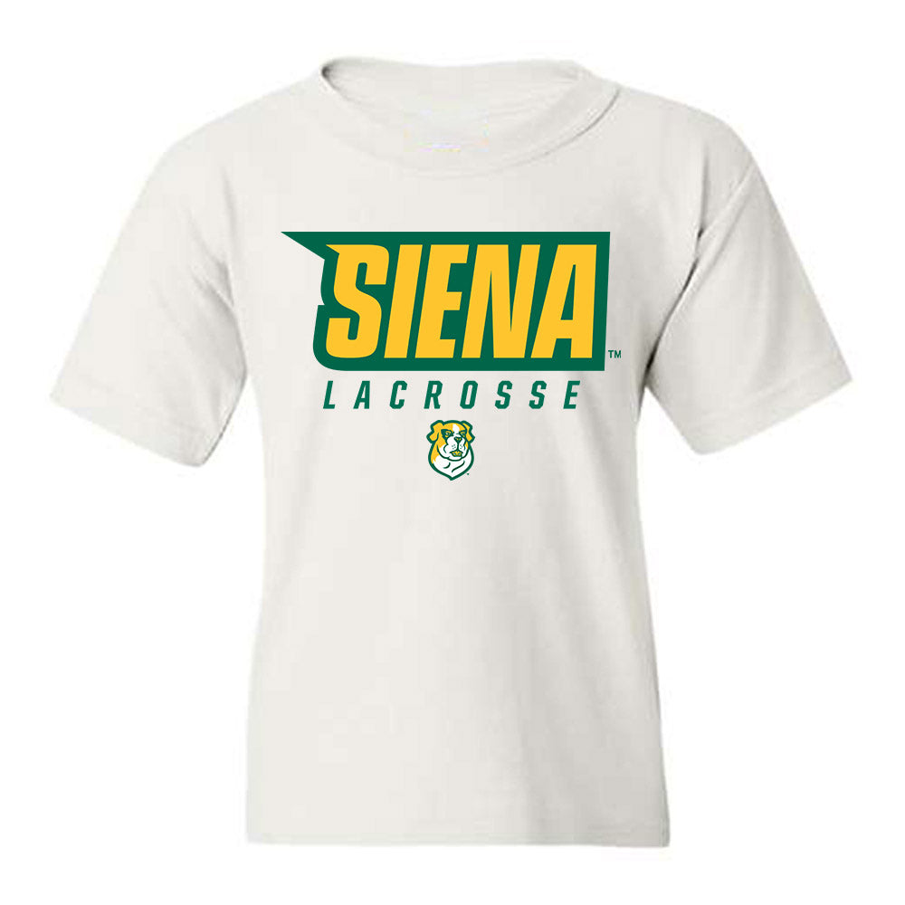 Siena - NCAA Men's Lacrosse : Ike Stitle - Classic Shersey Youth T-Shirt-0