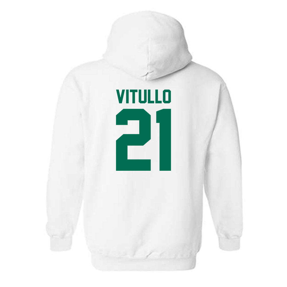 Siena - NCAA Women's Soccer : Sophia Vitullo - Classic Shersey Hooded Sweatshirt-1