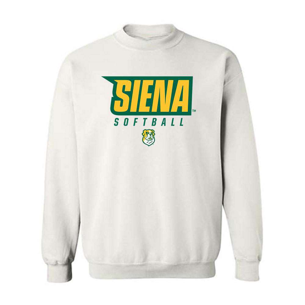 Siena - NCAA Softball : Jordan Strauss - Classic Shersey Crewneck Sweatshirt-0